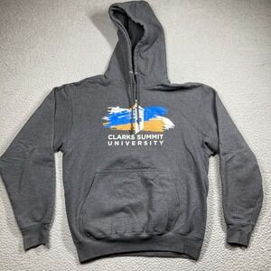 Clarks Summit University Hoodie Adult Medium Gray Pullover Sweatshirt‎ Defenders